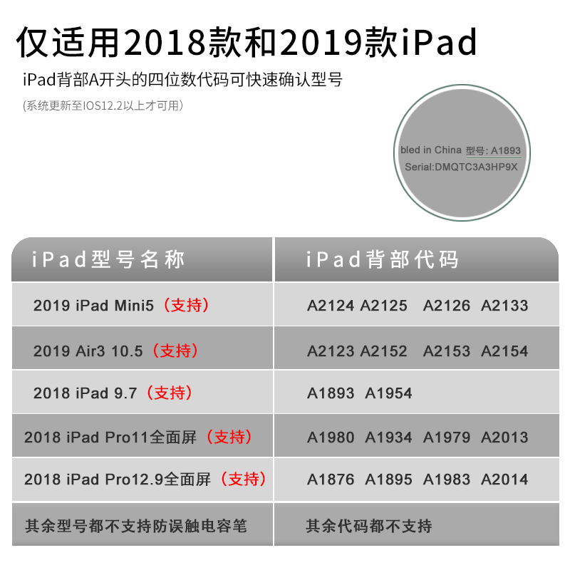 2022新款苹果iPad专用防误触电容笔磁吸充电吸附iPad9代mini6pro11绘画6手写笔air5佳果apple pencil二代一 - 图3