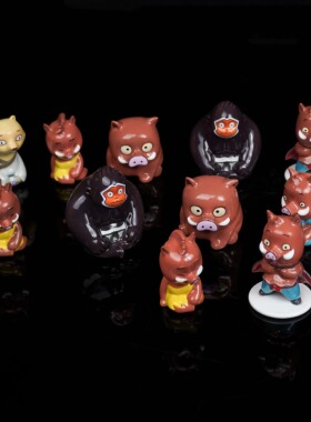 电影周边联名盲盒陶瓷公仔手办