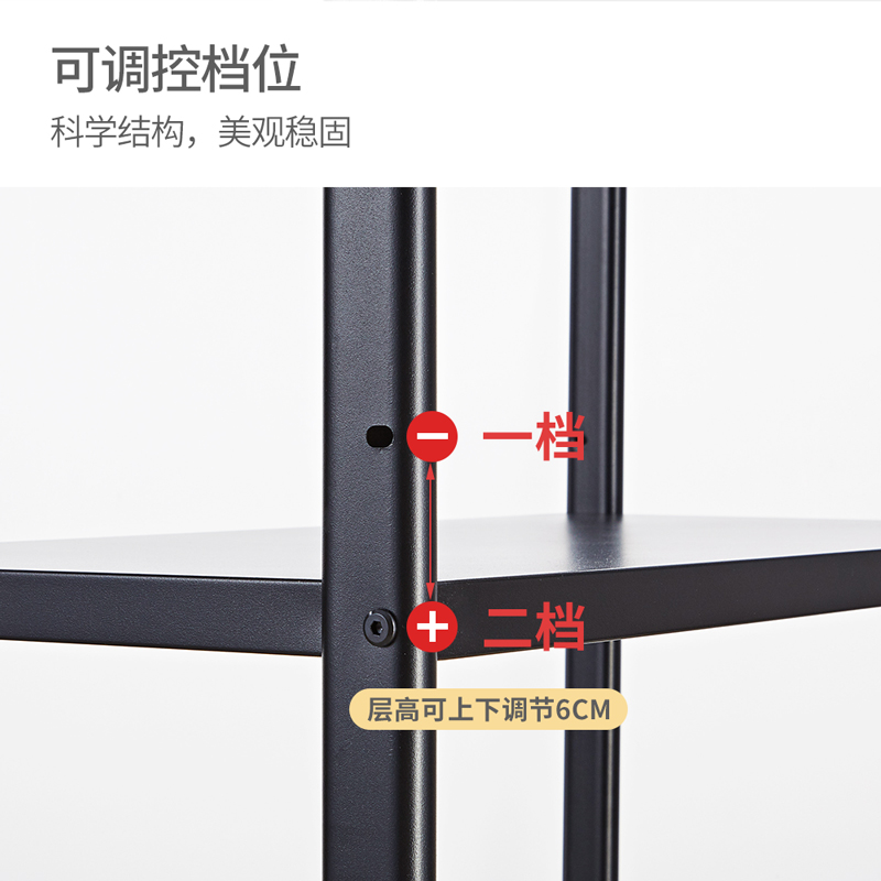 loke旗舰店微波炉置物架落地多层厨房放锅架子储物电器烤箱电饭锅家电收纳柜1
