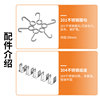 Installation without drilling 304 stainless steel length can be customized
