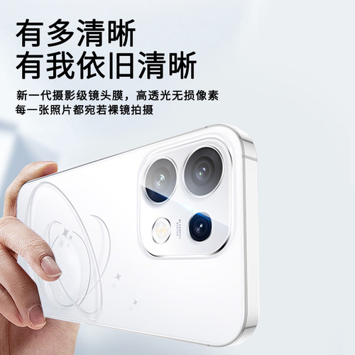 适用OPPOReno16镜头膜reno15/14摄像头保护膜13Pro钢化膜reon15c手机12/11全包oppo后置相机opreno贴膜0PP0盖-图0