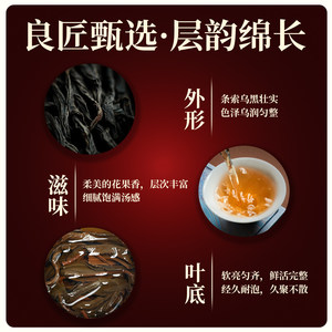 骏德茶业千芳尽品100g 武夷山红茶桐木关正山小种 节日送礼佳品