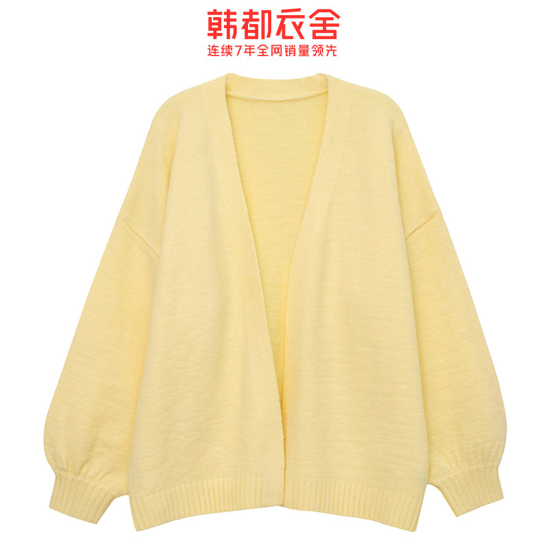 韩都衣舍2020秋装新款韩版气质毛衣 韩都衣舍秀衣莲毛针织衫