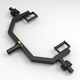 Rotatable t-bar explosive strength training multi-purpose rowing