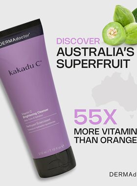 美国直邮DERMAdoctor Vitamin C Face Wash 保湿维生素C洁面乳