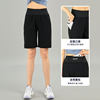 2026 new badminton uniform shorts for women running fitness quick-drying five-point pants summer mobile phone waist bag sports pants