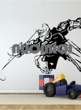曲棍球守门员Hocke贴画