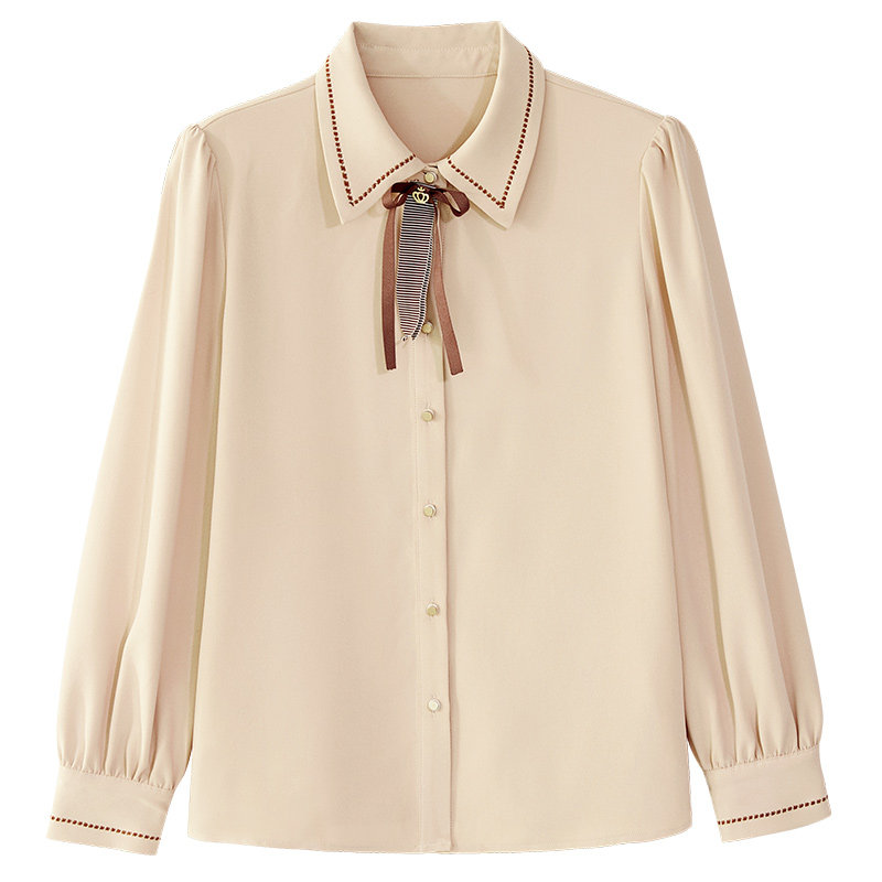 雪纺衬衫长袖2020秋季新款打底衫 singhwest辛格茜服饰旗舰衬衫