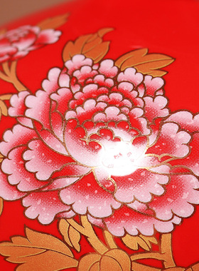 东方泥土中国红客厅陶瓷花瓶