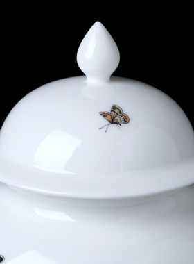 东方泥土富贵荣华陶瓷将军罐摆件