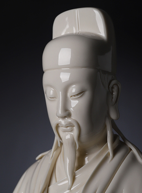东方泥土文昌帝君艺术品家居摆件