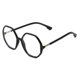 Очки рамки мужские персонализированные литературные ретро -пластиковые зеркало женское миопия Meskeepable Eyes Gm Gm Black Frame