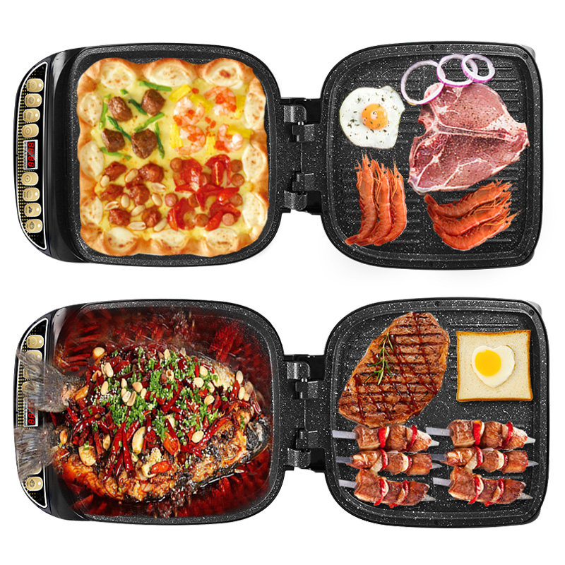 荣事达家用双面加热新款正品烙饼锅 荣事达惠芊家电饼铛/可丽饼机/薄饼机