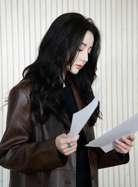 迪丽热巴同款串珠花环戒指