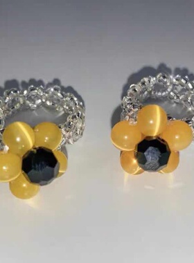 买2送1甜蜜太阳花编织sunflower