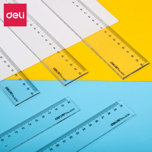Линейка, пластиковые канцтовары для школьников, 60см, увеличенная толщина