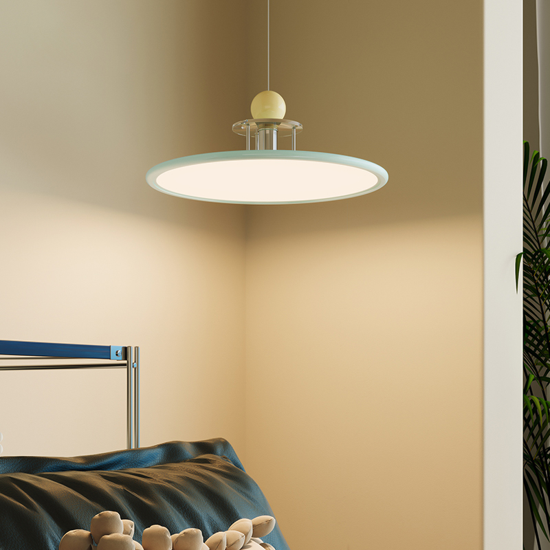 漫游灯2025年新款餐厅吊灯全光谱简约现代书房广东中山灯具 - 图1