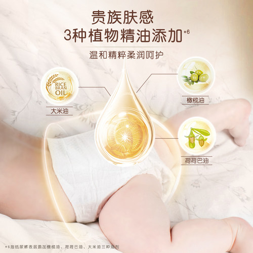 [U先]尤妮佳moony慕怡皇家佑肌婴儿试用装纸尿裤NB/S拉拉裤L/XL - 图2