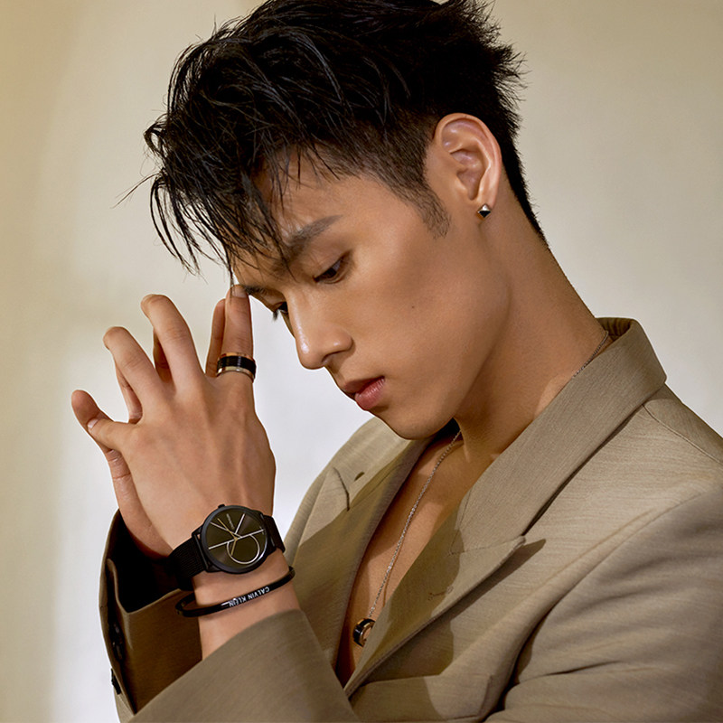 calvin klein正品男女情侣轻奢手镯 表库时代手镯