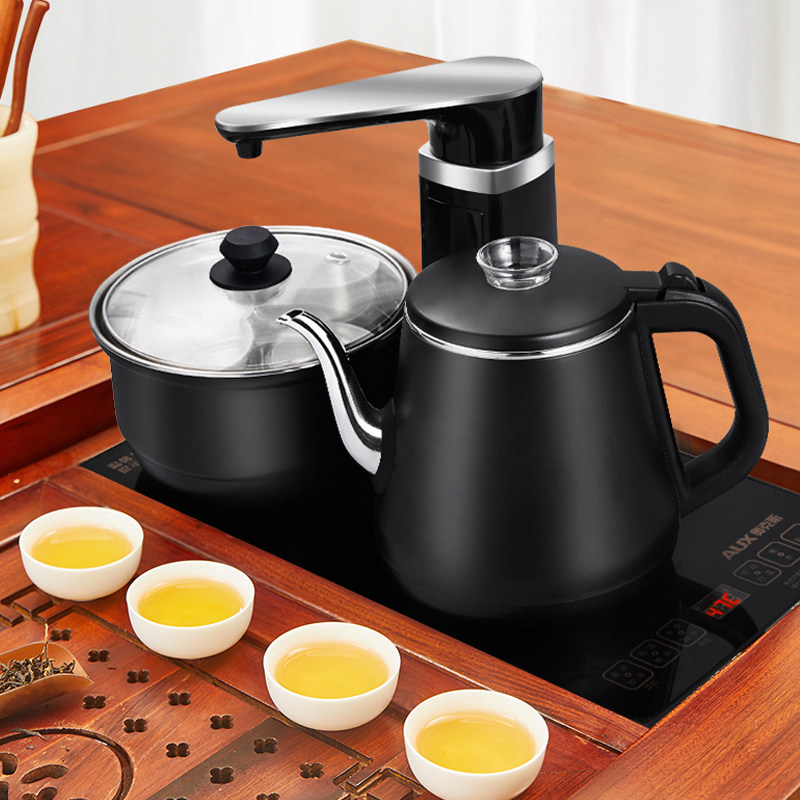 奥克斯全自动上电热电茶炉烧水壶 剑霞电器电热水壶