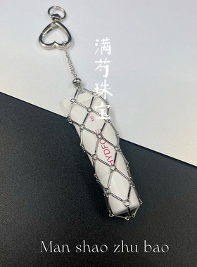 跨境手提袋挎包编织网兜挂饰