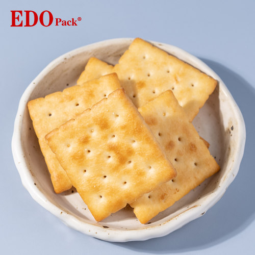 EDOpack饼干整箱172g*6盒 薄脆苏打饼干咸味早餐办公室零食小吃 - 图2