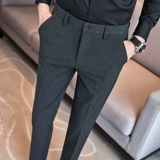 Весенние летние шелковые тонкие штаны для отдыха, классический костюм