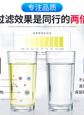 钻芯净水器滤芯通用10寸五级全套过滤芯反渗透净水器PP棉滤活性炭