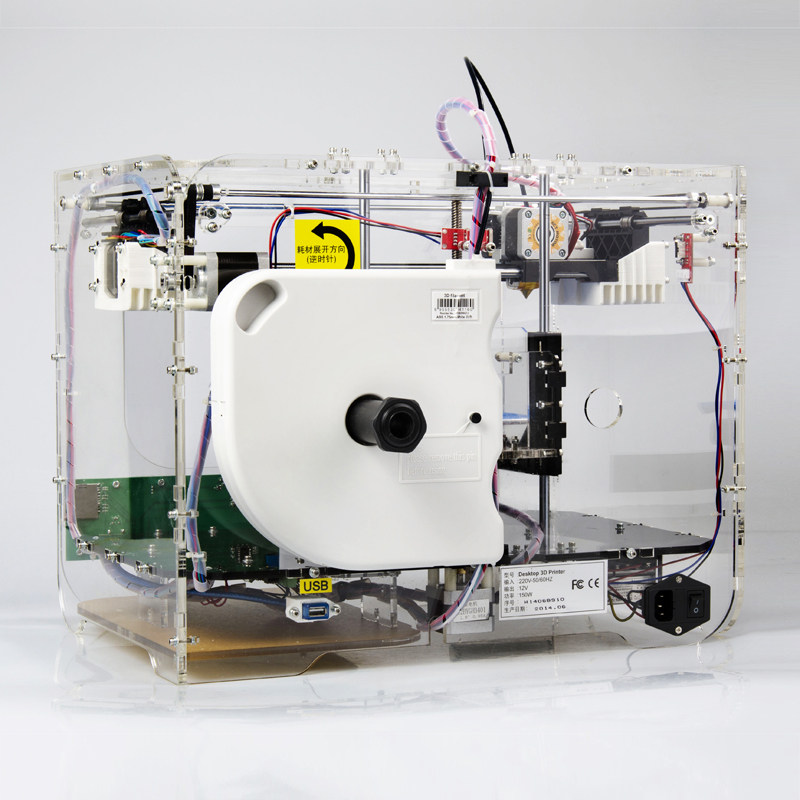 3d天威3d打印立体三维高精度打印机 printrite科普特激光打印机