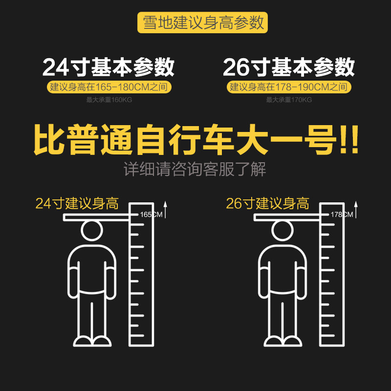 凤凰牌软尾山地减震男女宽轮自行车 天地运动山地自行车