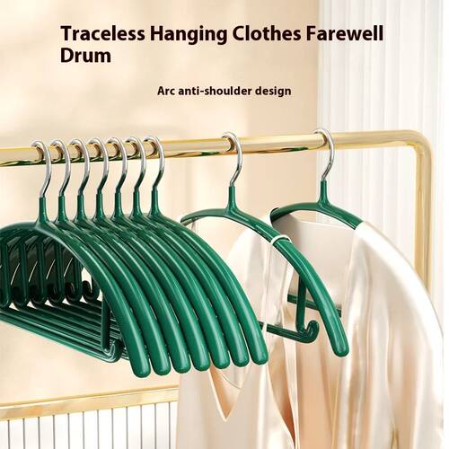 5pcs Nano seamless anti slip clothes hanger stand hanger non - 图0