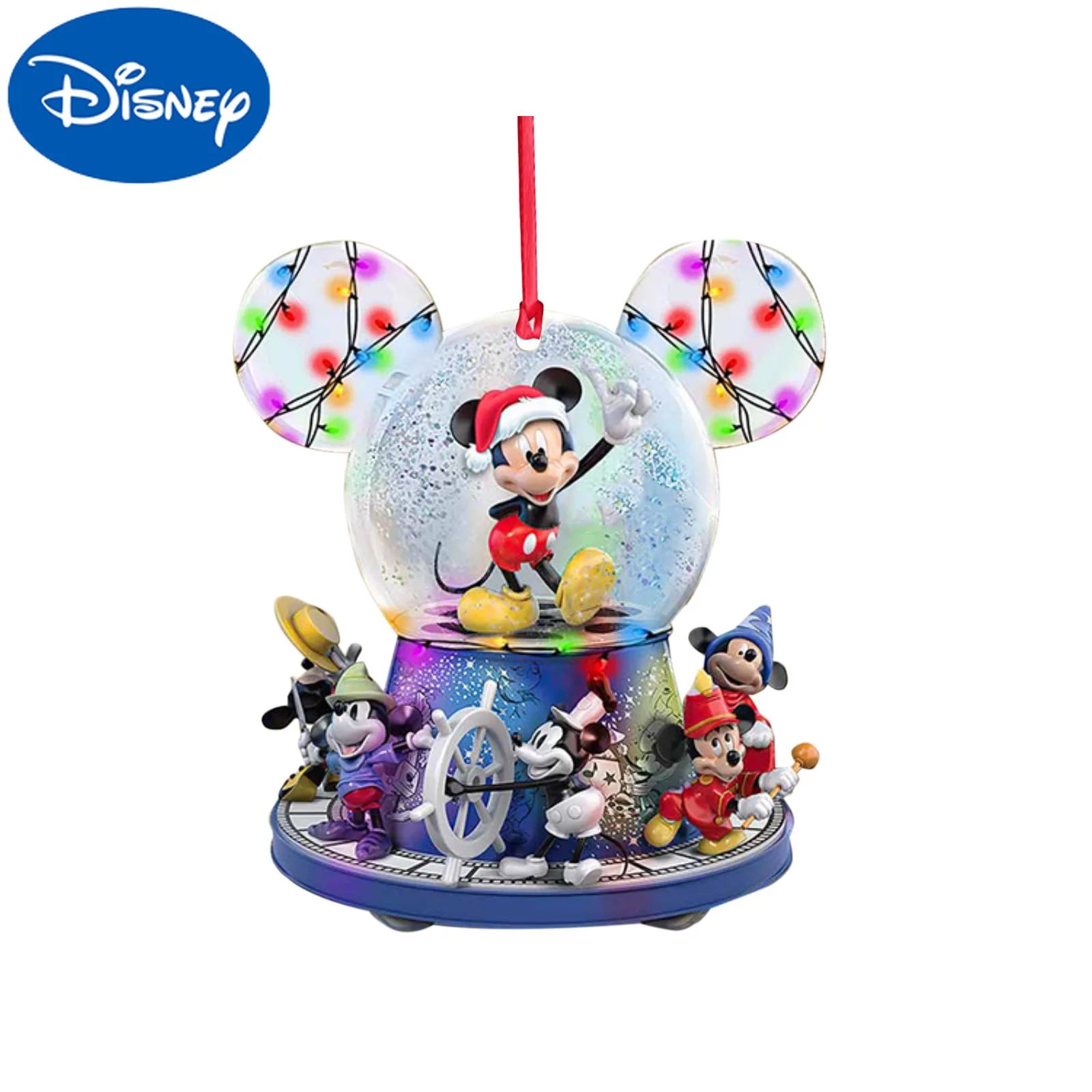 2024 Disney Mickey Minnie Mouse Xmas Tree Decoration Hanging - 图3