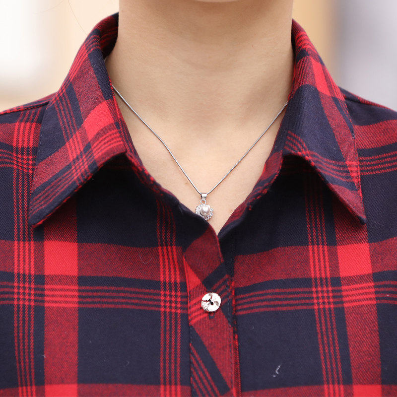 春秋新款套装中老年女装休闲棉衬衫 奥可蔓中老年女装