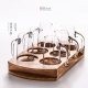 Liquor glass wine divider set crystal glass household Chinese creative wine utensils one-sip glass wine pot spirit glass wine cup