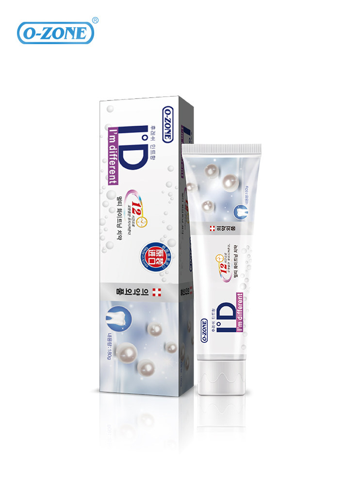 o-zone欧志姆韩国进口竹炭黑色牙膏 ozone牙膏