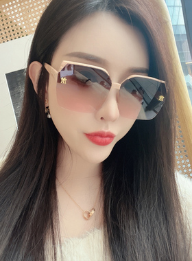 高级感墨镜gm防紫外线女