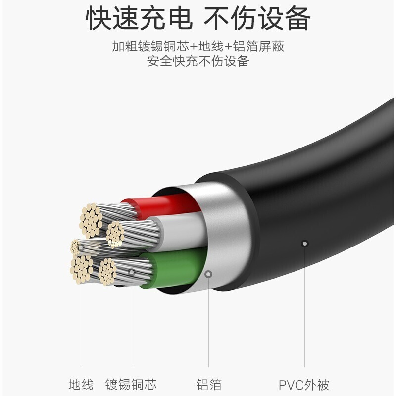 适用十度扩音器充电线先科索爱小蜜蜂教学扩音机DC5V数据线梯形充电器-图3