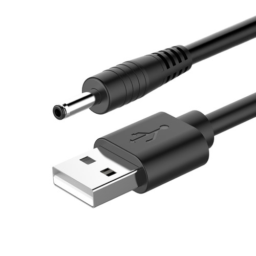 圆孔台灯充电线3.5mm圆头foreo露娜洁面仪luna mini2洗脸仪通用usb转dc 5v音响小风扇手电筒电源数据线 - 图0