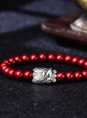 蝉鸣银迎禄文昌题名考研加油手链