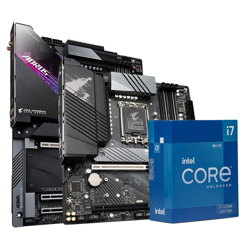 Материнская плата, комплект, Intel Core i7, 13700, 12700, 12700, Z690, Z790