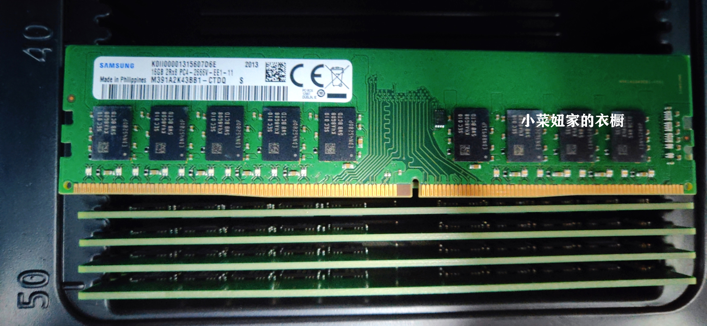 三星原厂 16G 2RX8 PC4-2666V纯ECC UDIMM服务器内存条DDR4 16GB-图1