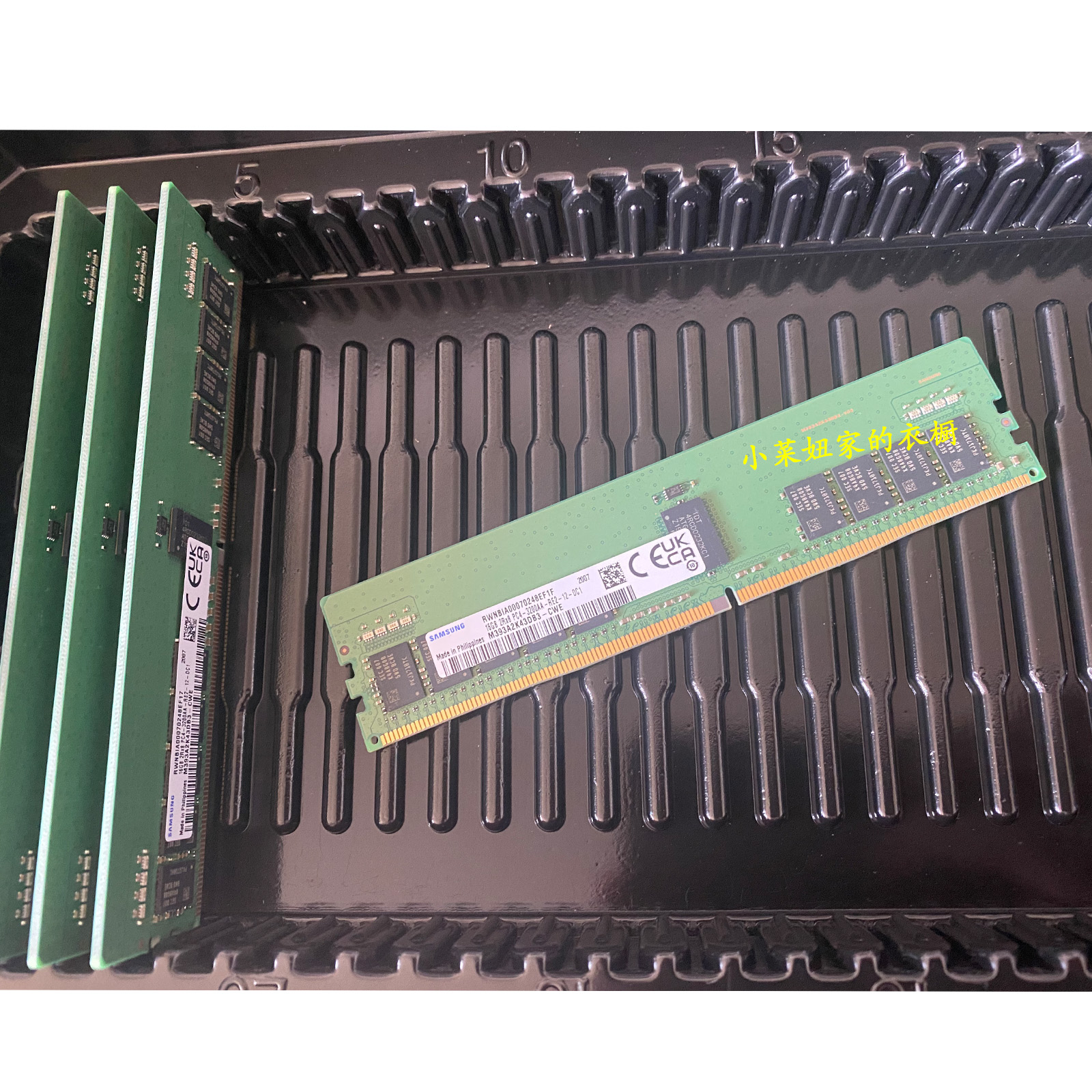 三星原厂 16G 1RX4/2RX8 DDR4 2666 2933 3200 ECC REG服务器内存 - 图2