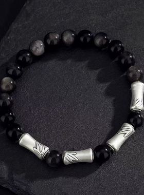 节节高升竹节手链男新中式手串男士生日礼物送男友2025春夏新款爆