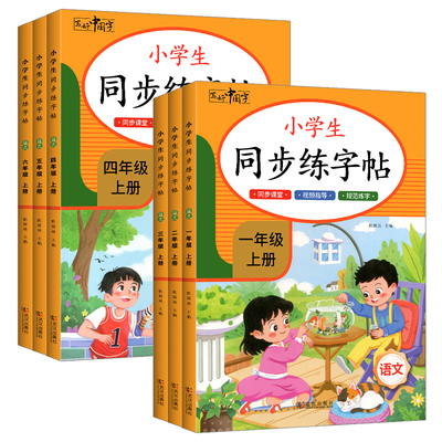 同步练字帖规范写字带视频笔顺