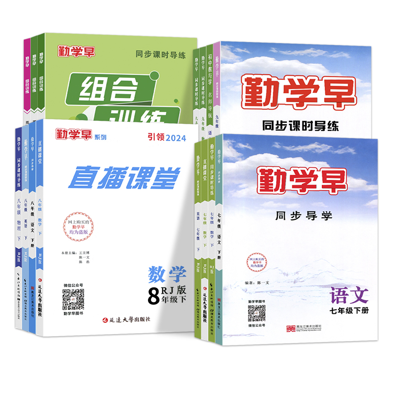 2024勤学早大培优七八九数学下册上册物理全一册初中初一1二2三3789年语文物理同步课时导练习册好好卷名校压轴题培优试卷人教版RJ - 图3