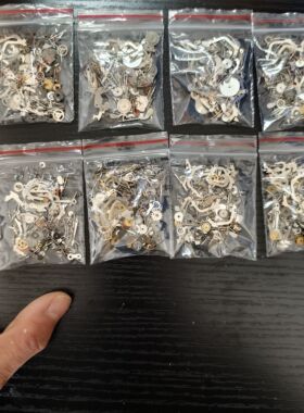 蒸汽朋克蝴蝶昆虫标本手工diy机械手表机芯零件齿轮滴胶赛博