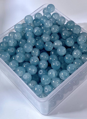 10mm冰裂玉碎珠diy手工材料