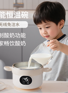 便携家用免注水恒温碗宝宝辅食碗