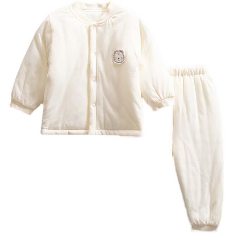 哈咪奇宝宝冬季夹棉加厚开衫套装棉衣棉裤男女童纯棉保暖家居棉袄,淘宝优惠券,粉丝福利购,淘宝优惠卷