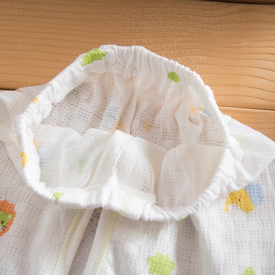 Sommerkind Bambusfaser Open -Schritt -Shorts Männer und Frauen Baby ultra dünn Home Shorts weiche Pyjama